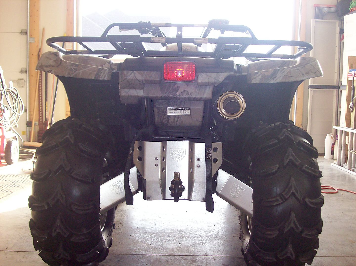 WTB grizz 660 aftermarket exhaust Yamaha Grizzly ATV Forum